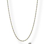 Girocollo in oro 750 maschile, un gioiello di lusso perfetto per un regalo prezioso. (Vista 2)
