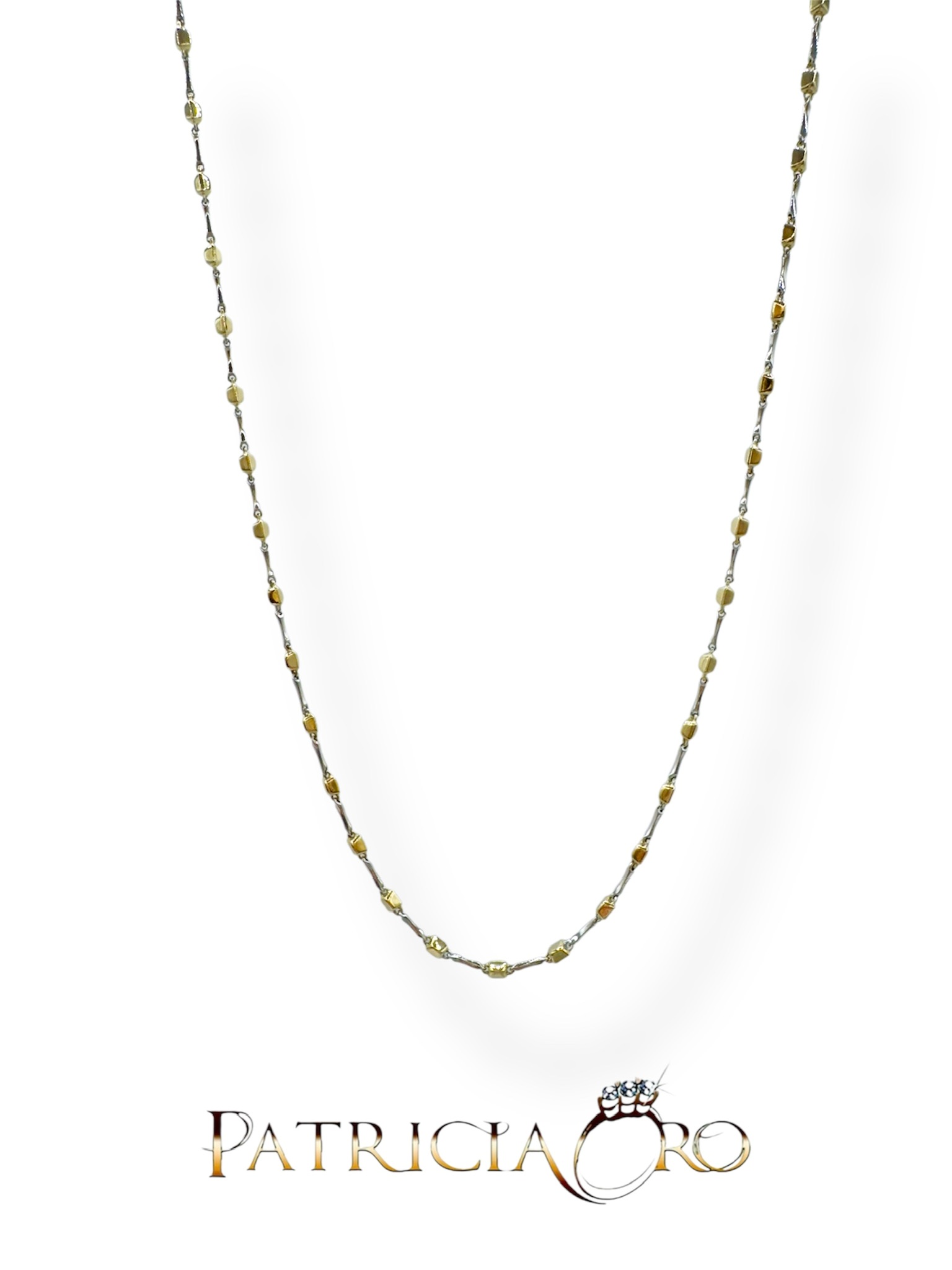 Girocollo in oro 750 da uomo, un gioiello di lusso firmato Gioielli in oro 18 k, perfetto per un'idea regalo preziosa. (Vista 2)