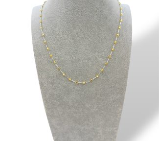 Girocollo in oro 750 da uomo, un gioiello di lusso firmato Gioielli in oro 18 k, perfetto per un'idea regalo preziosa.