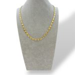 Girocollo da uomo in oro bicolore, un gioiello di lusso perfetto per un regalo prezioso.
