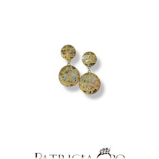 18kt White Gold Drop Earrings