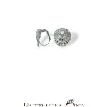 Eleganti Orecchini Clips da Donna in oro 18k, un gioiello di lusso perfetto per un'occasione speciale. (Vista 2)