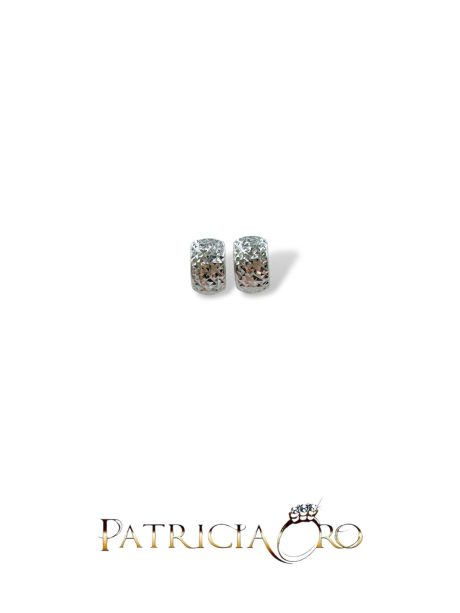 Orecchini a Clips Donna in Oro Bianco 18kt