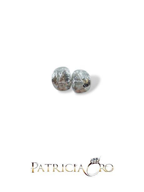 Orecchini Clips Donna in Oro Bianco 18kt