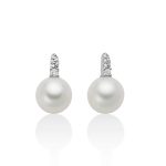 Orecchini Miluna con perle preziose: un'elegante espressione di alta gioielleria, perfetti per un regalo di lusso.