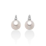 Orecchini Miluna con perle preziose: un'elegante espressione di alta gioielleria per un regalo indimenticabile.