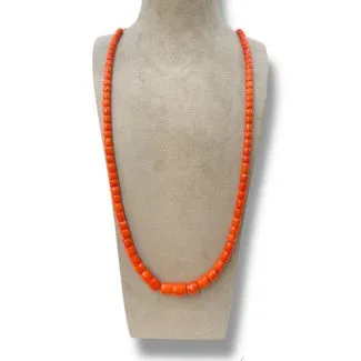 Faceted Barilotti Strand, Sciacca Coral