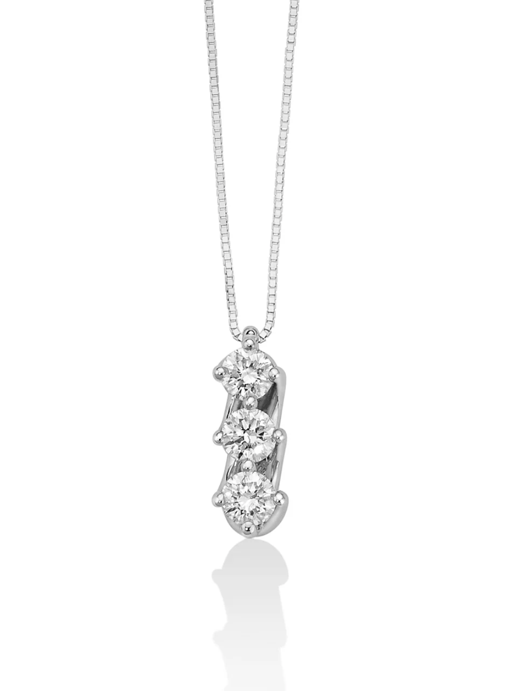 La Collana Miliuna Trilogy di diamanti, un capolavoro di alta gioielleria, incarna l'eleganza senza tempo dei gioielli diamanti.