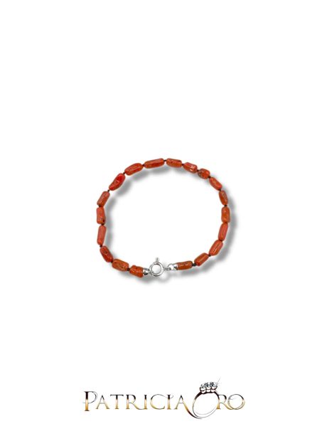 Bracciale Corallo Sciacca Patricia Oro Creations