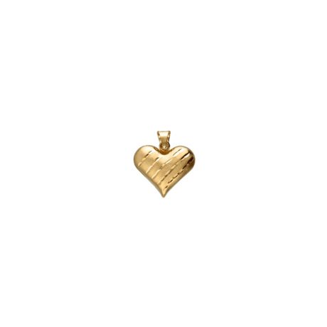 Ciondolo Cuore Oro 750 in Oro Giallo 18k