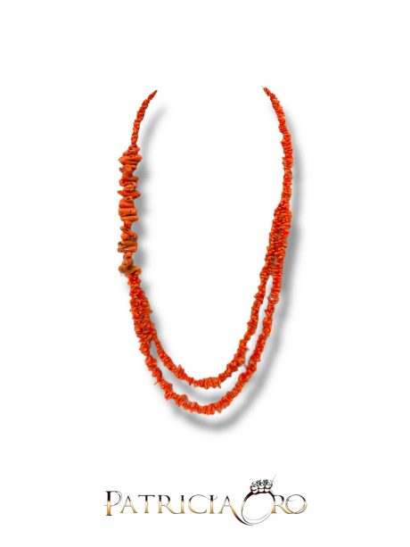 Collana Donna Corallo Naturale Mediterraneo Cupolini – Patricia Oro Creations