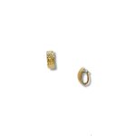 Splendidi orecchini da donna in oro 18kt, un gioiello di lusso perfetto per un'occasione speciale. Scopri la collezione di Gioielleria Patricia Oro. (Vista 2)