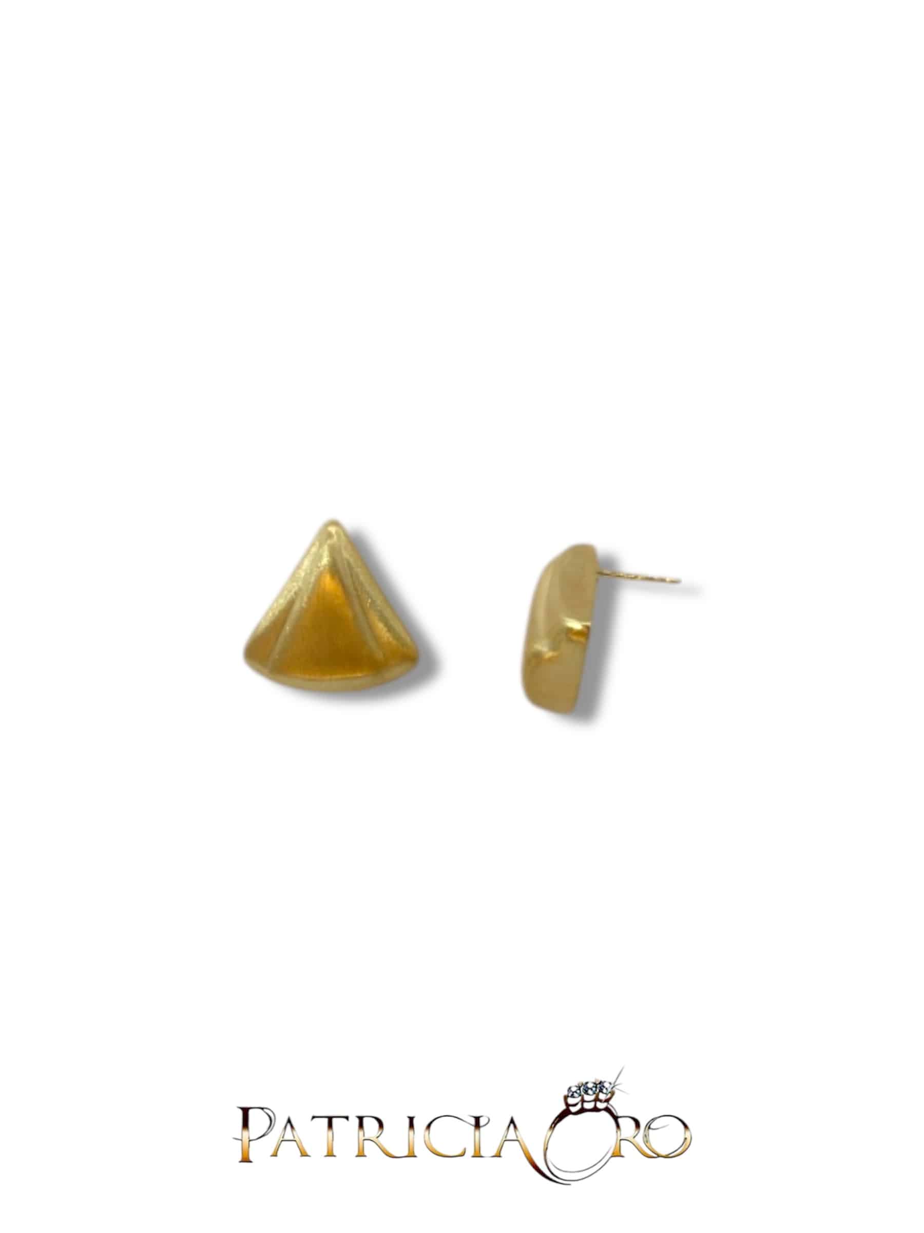 Splendidi orecchini da donna in oro giallo 18k, un gioiello di lusso perfetto per un'occasione speciale. (Vista 2)