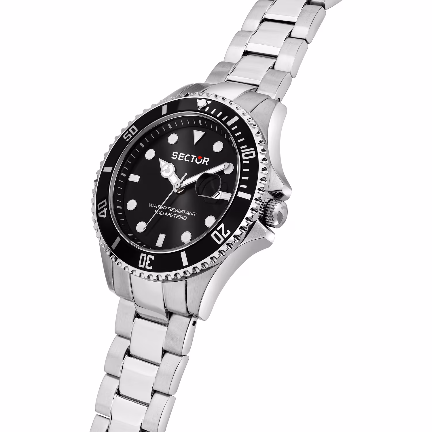 Orologio maschile Sector 230: un gioiello di lusso per l'uomo moderno. Design elegante e materiali pregiati per un accessorio senza tempo. (Vista 2)