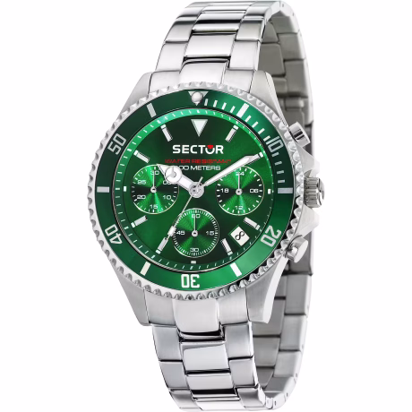 Orologio Sector 230 Cronografo Acciaio