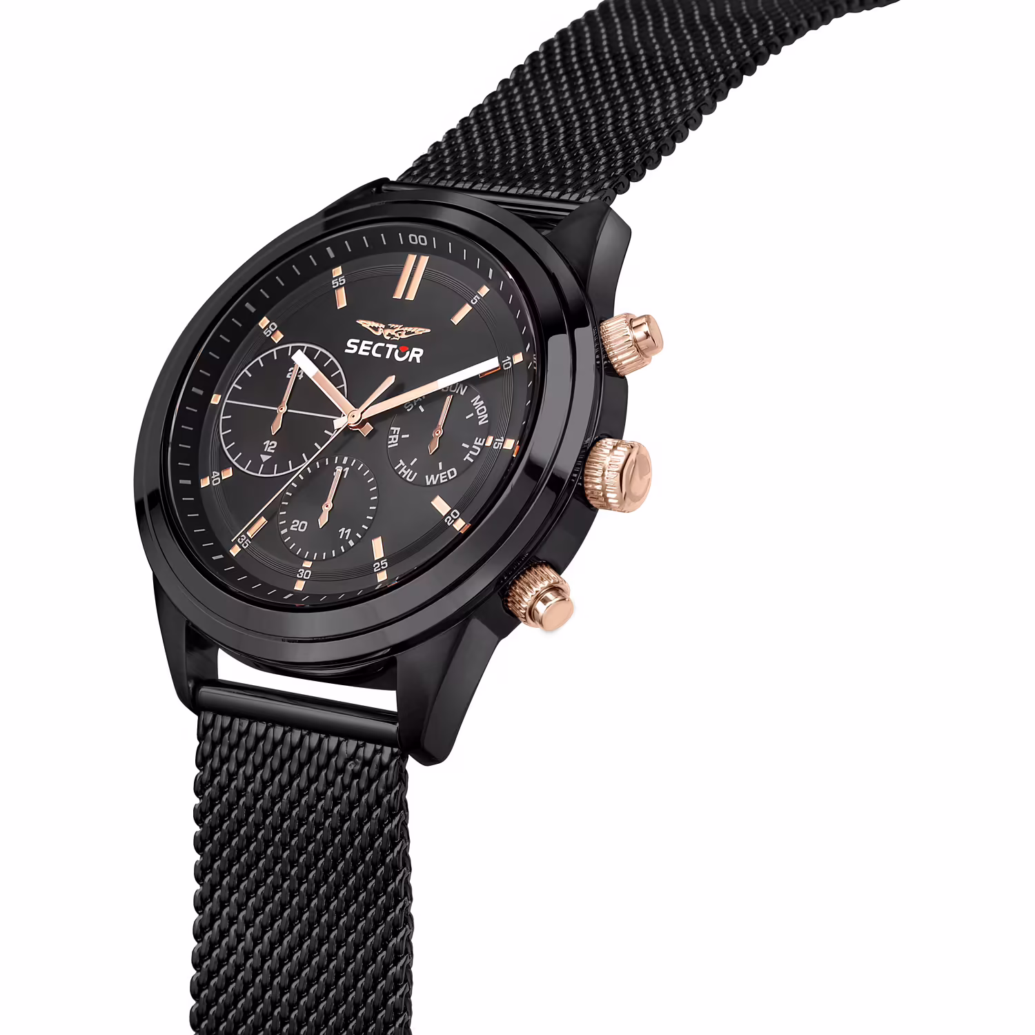 Orologio maschile Sector 670: un gioiello di lusso per l'uomo moderno. Scopri la collezione di gioielli di lusso. (Vista 3)