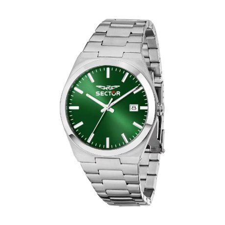 Orologio Uomo Sector C300 Acciaio Quadrante Silver 40mm