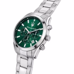Scopri l'Orologio Maserati Attrazione, un gioiello di lusso per l'uomo moderno. Un accessorio di alta orologeria, perfetto come idea regalo preziosa. (Vista 2)