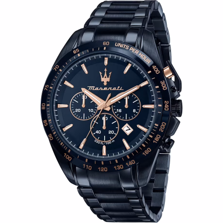 Orologio Maserati Blue Edition Cronografo Acciaio 45mm