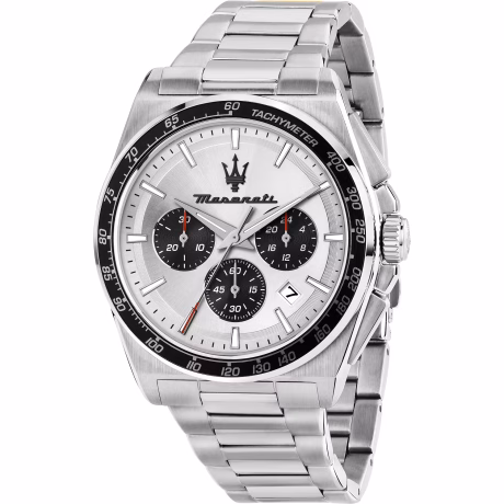 Orologio Maserati Velocità Cronografo Acciaio 43mm