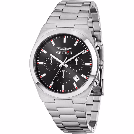Orologio Sector C300 Cronografo Uomo Acciaio 42mm