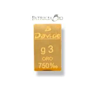 18kt Gold Ingot 3g