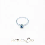 Splendido Anello di Zaffiro e Diamanti in Oro 750: un capolavoro di alta gioielleria, perfetto per chi cerca un gioiello di lusso. (Vista 2)