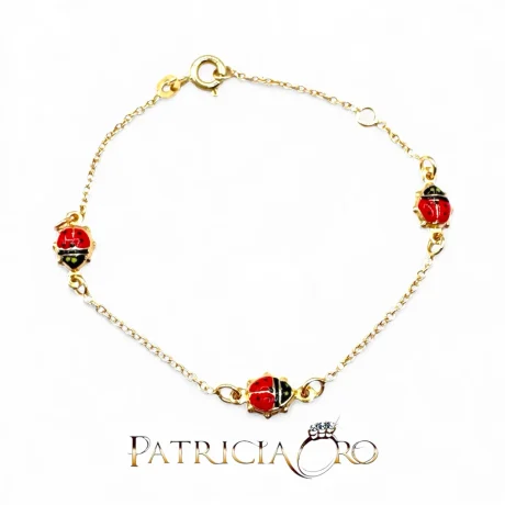 Bracciale Bimba Coccinelle Oro 750