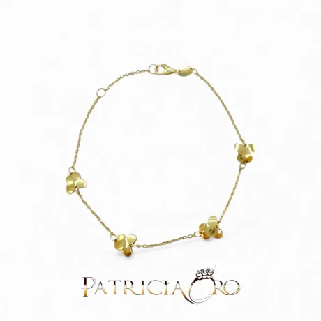 Bracciale Bimba in Oro 750 Bicolore