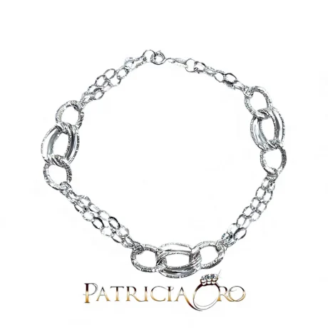 Bracciale Donna in Oro Bianco 750 20 cm