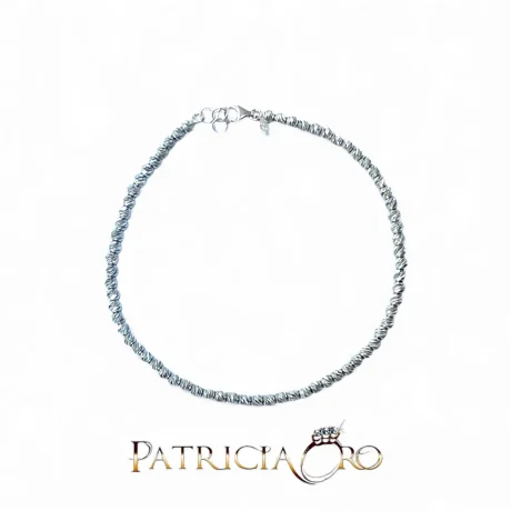 Bracciale Donna in Oro Bianco 750 18k