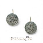 Splendidi orecchini da donna in oro e diamanti Clesi Gioielli, un'eccellenza di gioielleria diamanti per un regalo prezioso. (Vista 2)