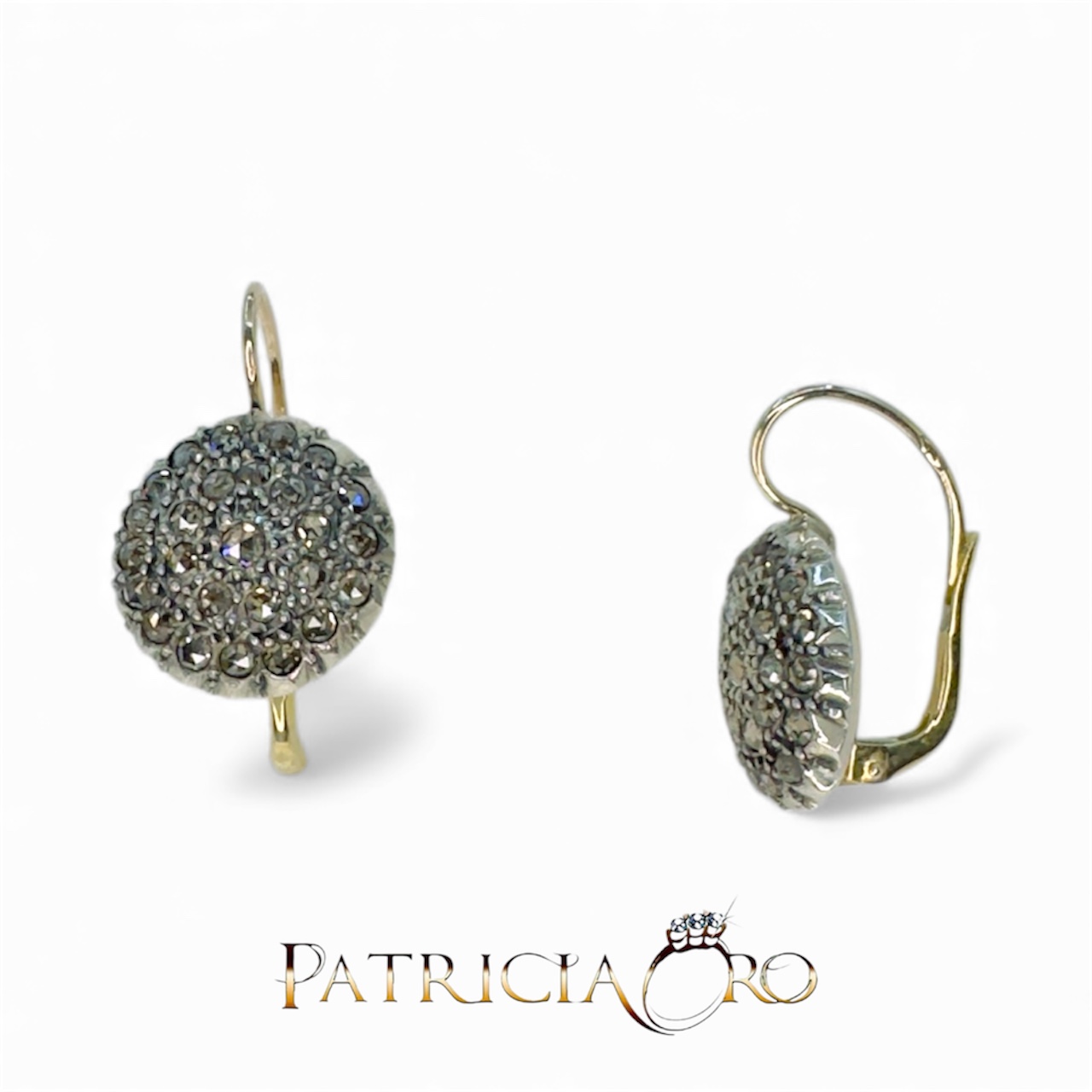 Splendidi orecchini da donna in oro e diamanti Clesi Gioielli, un'eccellenza di gioielleria diamanti per un regalo prezioso.