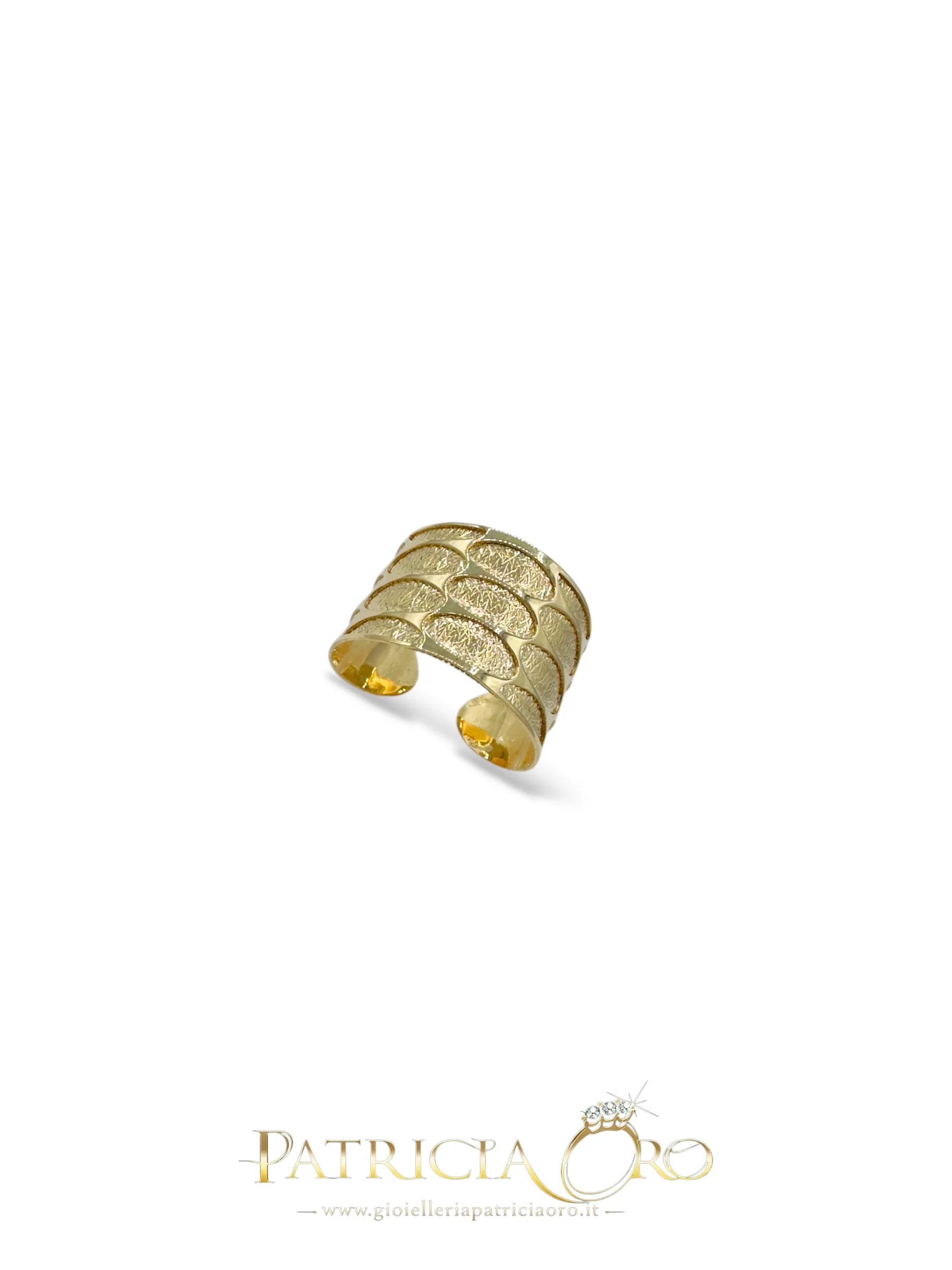 Women's 18kt Yellow Gold Ring 2.4g