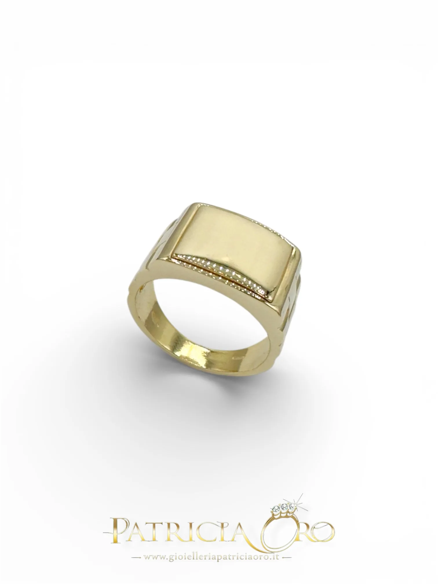 Men's 18kt Yellow Gold Ring 10.4g