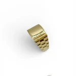 Anello da uomo in oro 18k: un gioiello di lusso firmato Gioielleria Patricia Oro, perfetto per un'idea regalo preziosa. (Vista 2)