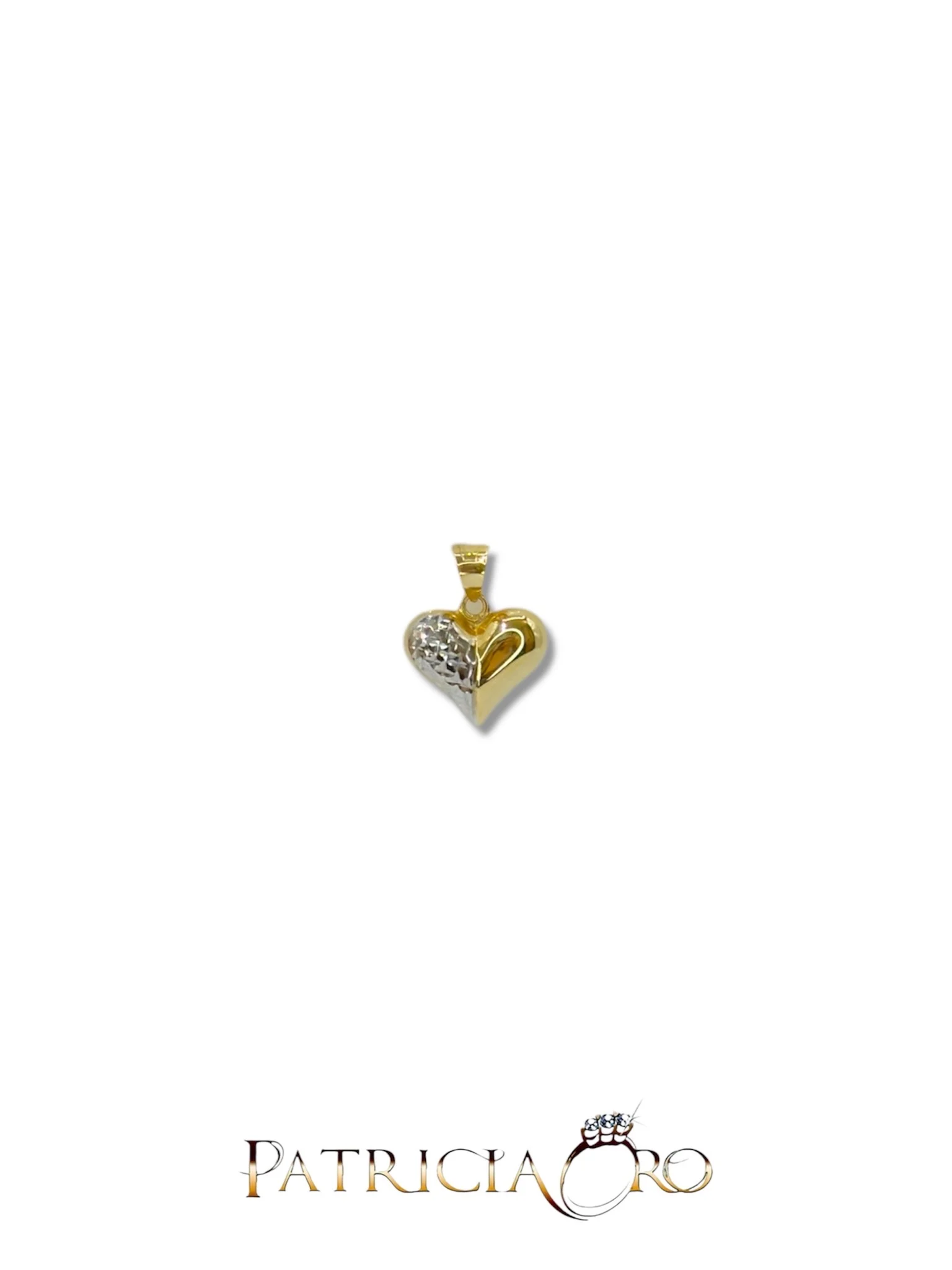 Ciondolo Cuore in Oro 18kt: un gioiello di lusso firmato Gioielli in oro 18 k, perfetto per un'idea regalo preziosa.