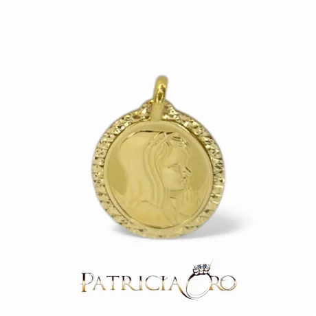 Ciondolo Madonna Oro Giallo 18kt