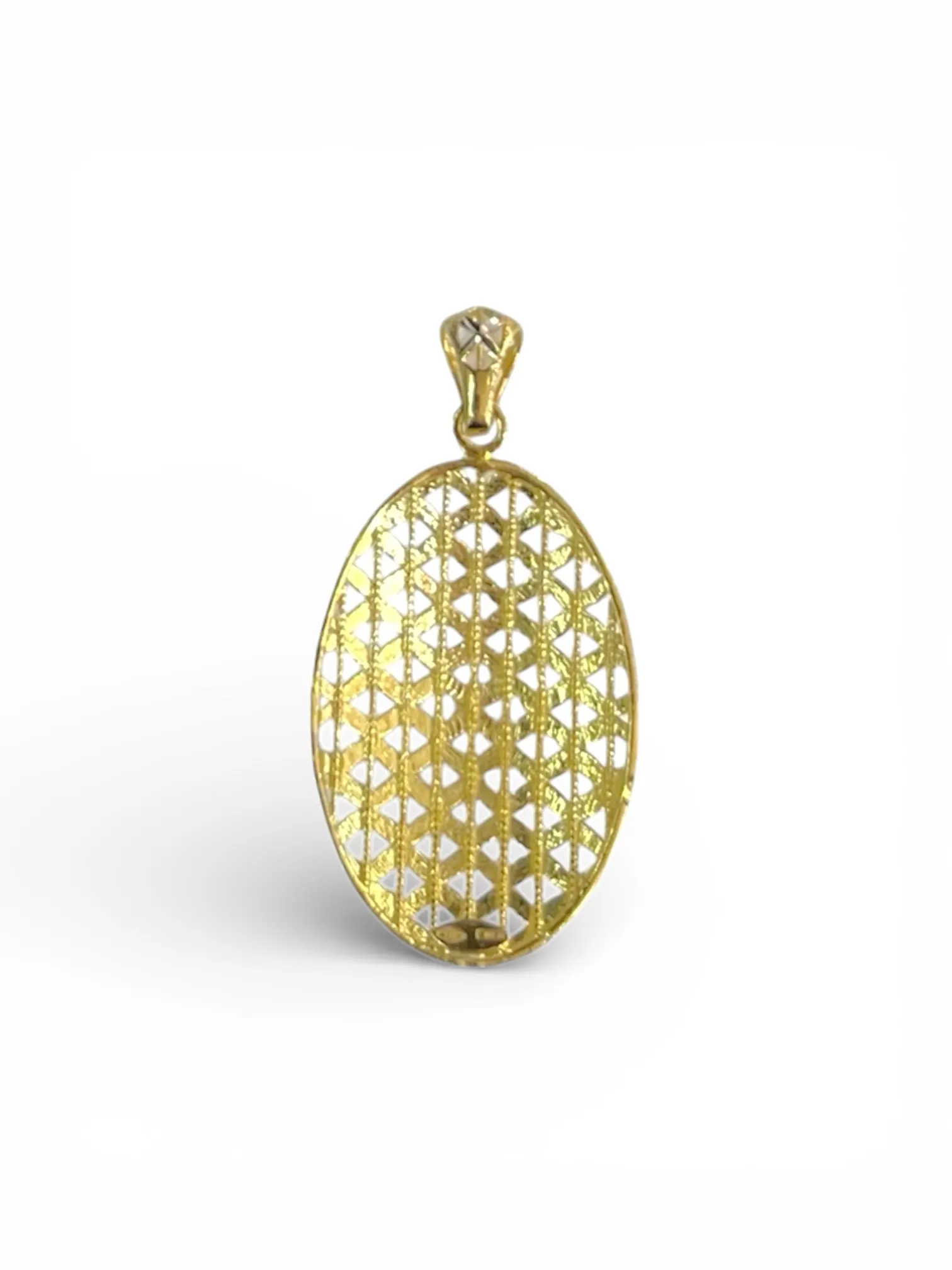Ciondolo in oro 750 da donna, un gioiello di lusso perfetto per un'idea regalo preziosa. (Vista 2)