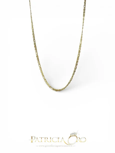Girocollo uomo oro giallo 18kt 750 catena 58cm