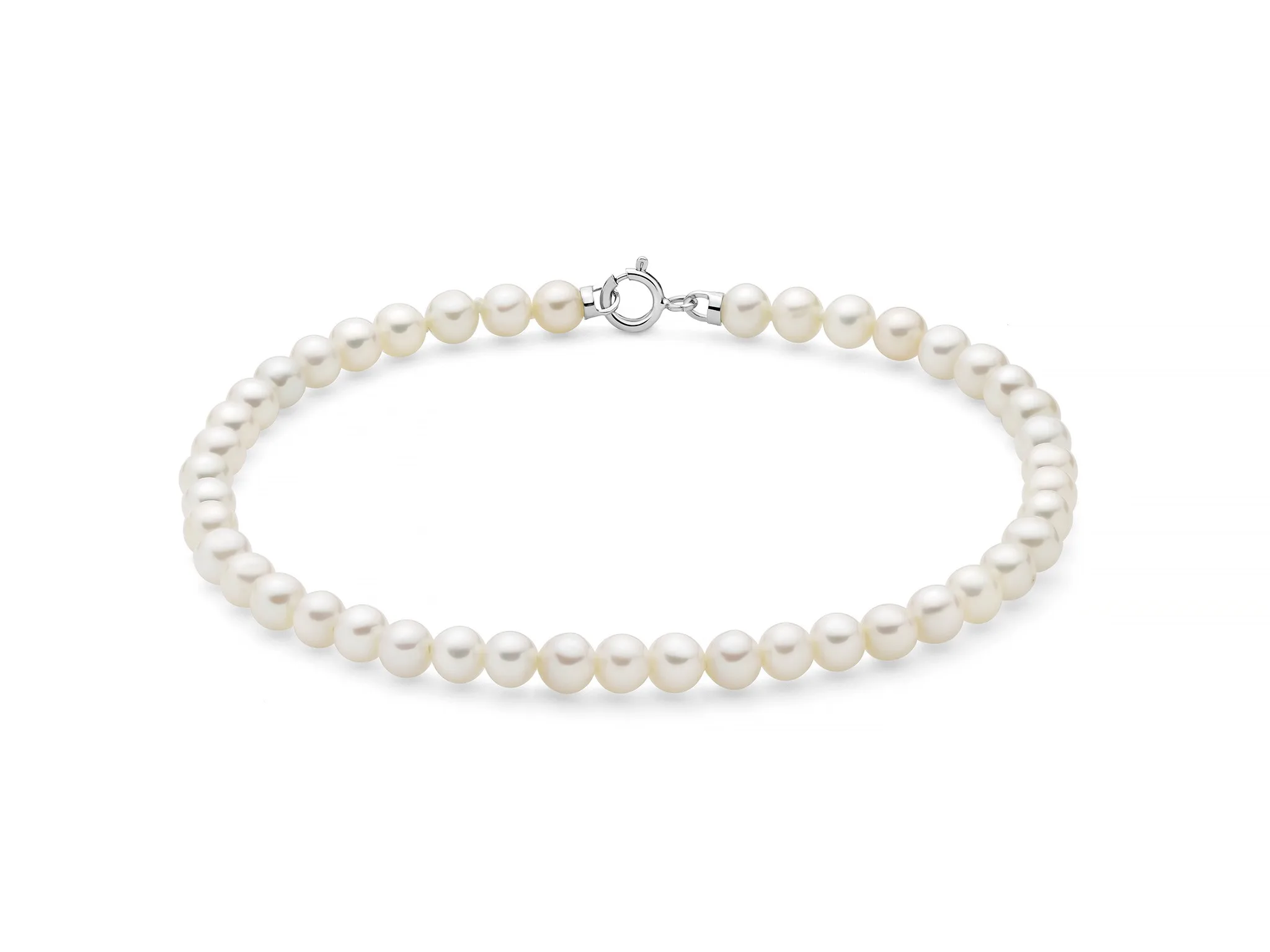 Miluna Freshwater Pearl Bracelet in 18kt Gold