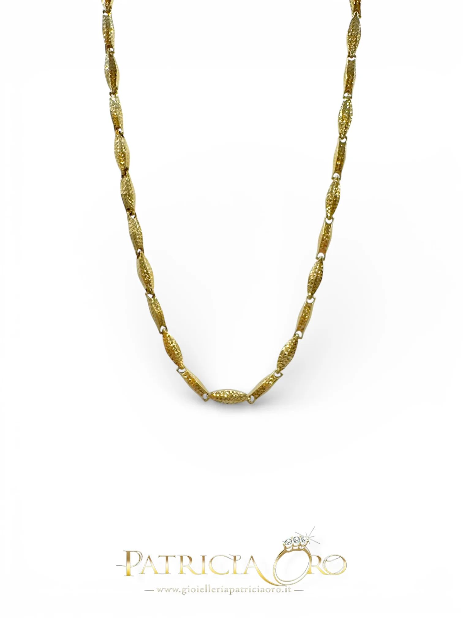 18kt Yellow Gold Choker Necklace 13.6g