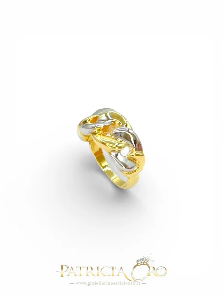 Anello donna in oro giallo 18kt 3,7gr