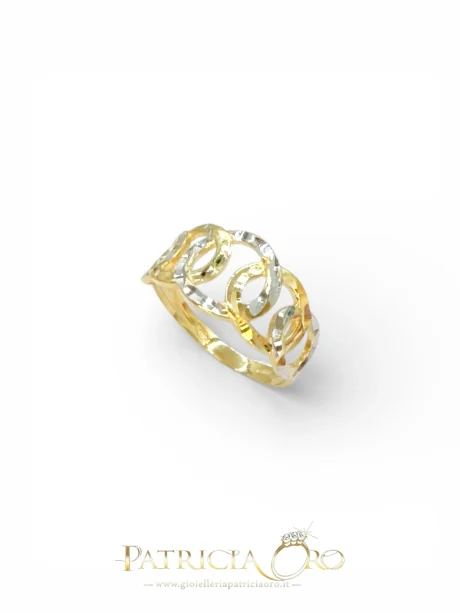 Anello Donna Oro Giallo 18kt 2,8gr 750