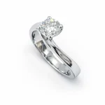 Anello solitario da donna Davite&Delucchi in oro 18kt con diamante, un gioiello di lusso perfetto per un'idea regalo preziosa. Scopri i nostri gioielli diamanti certificati su Gioielleria Patricia Oro.