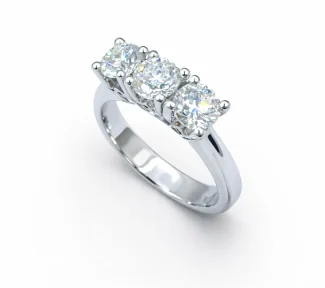 Splendido anello trilogy da donna Davite&Delucchi in oro 18kt con diamanti certificati. Un gioiello di lusso, perfetto come idea regalo preziosa. Scopri la collezione di gioielli diamanti su Gioielleria Patricia Oro.