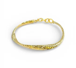 Bracciale da donna in oro 18kt, un gioiello di lusso firmato Gioielli in oro 18k, perfetto per un'idea regalo preziosa.
