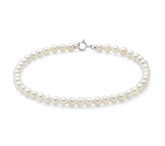 Bracciale Miluna Perle: un gioiello di lusso con oro 750 e perle orientali di pregio, perfetto per un'idea regalo preziosa.