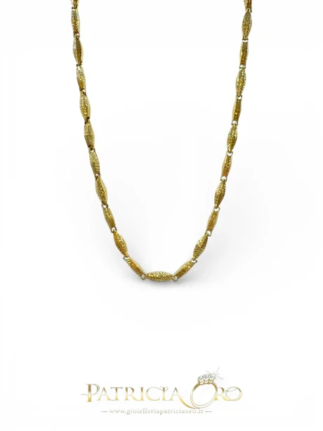 Collana Girocollo in Oro Giallo 18kt 13.6g