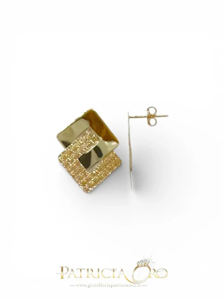 Orecchini Donna Oro 18kt 750 Peso 3,6g
